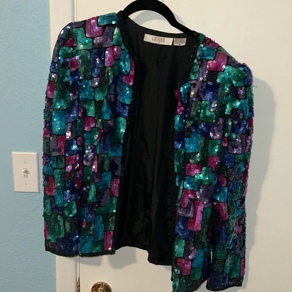 Vintage Sequin Jacket